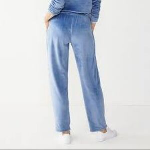 NWT Croft & Barrow Lush Velour Pant XXL Short